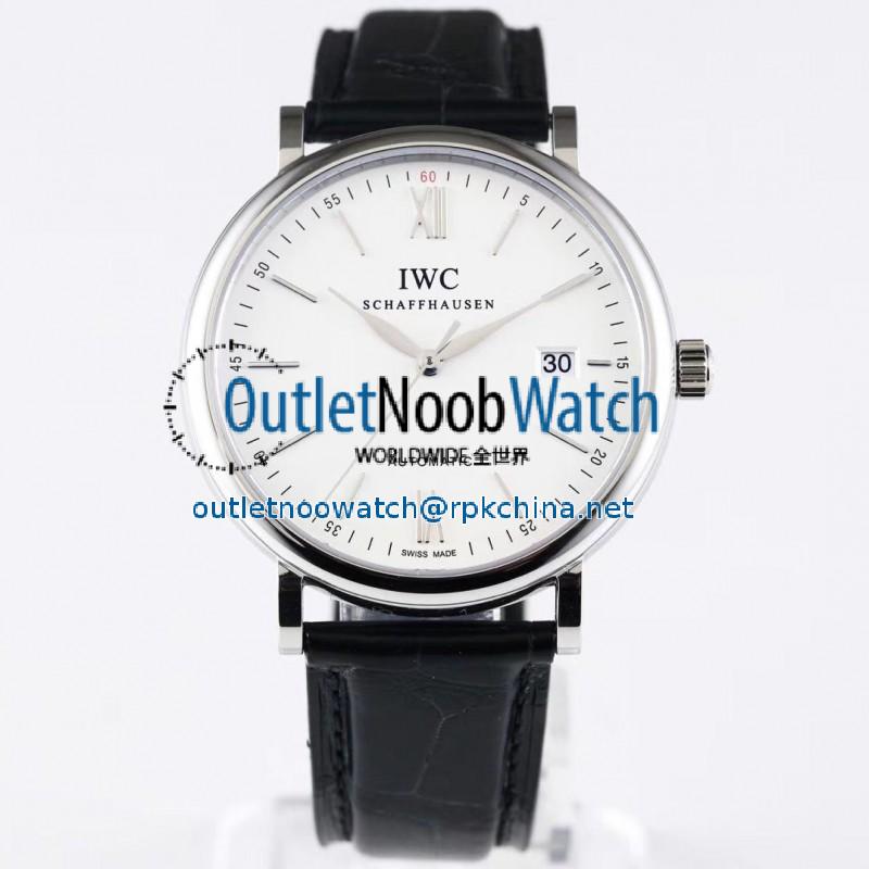 Replica IWC Portofino Automatic IW356501 AF Stainless Steel White Dial Swiss 2892