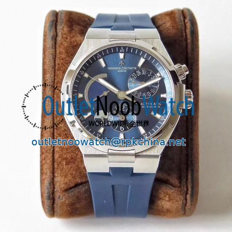 Replica Vacheron Constantin Overseas Dual Time 47450/000A-9039 TWA Stainless Steel Blue Dial Swiss 1222 SC