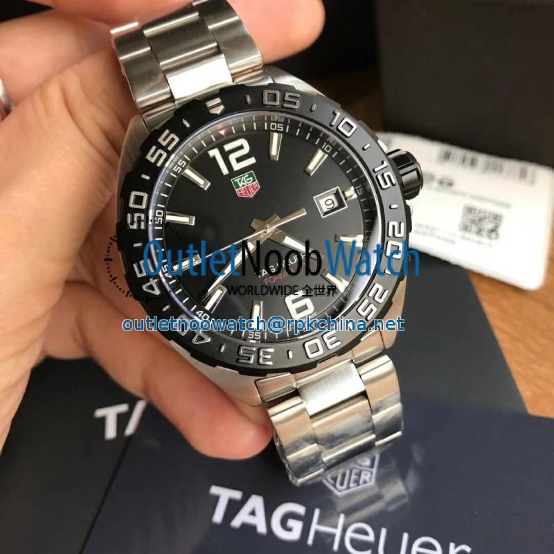 Replica Tag Heuer Formula 1 WAZ1110.BA0875 N Stainless Steel Black Dial Swiss Ronda Quartz