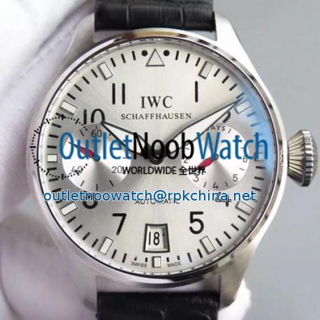 Replica IWC Big Pilot IW500910 Power Reserve Stainless Steel White Dial Swiss 521111