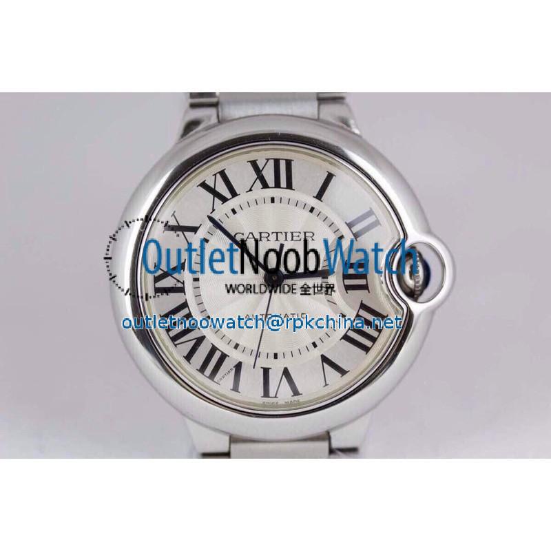 Replica Cartier Ballon Bleu 33MM Stainless Steel Silver Dial Swiss 2688