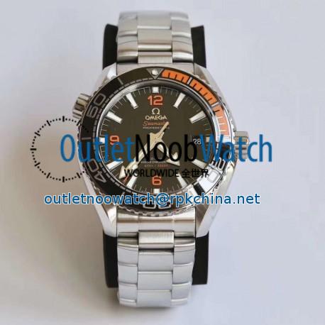 Replica Omega Seamaster Planet Ocean 600M 43.5MM 215.30.44.21.01.002 VS Stainless Steel Black Dial Swiss 8900