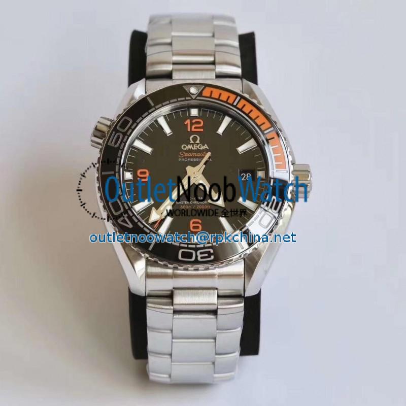 Replica Omega Seamaster Planet Ocean 600M 43.5MM 215.30.44.21.01.002 VS Stainless Steel Black Dial Swiss 8900