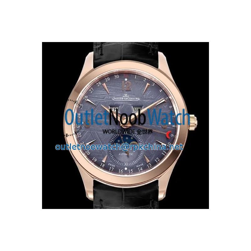 Replica Jaeger-LeCoultre Master Calendar 1552520 OM Rose Gold Anthracite Dial Swiss Caliber 866/1