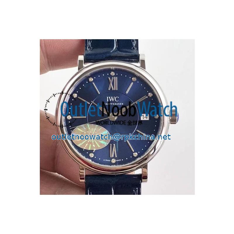 Replica IWC Portofino Automatic 37 IW458102 MK Stainless Steel Blue Dial M9015