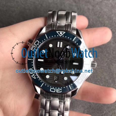 Replica Omega Seamaster Diver 300M 210.30.42.20.06.001 UR Stainless Steel Anthracite Dial Swiss 8800