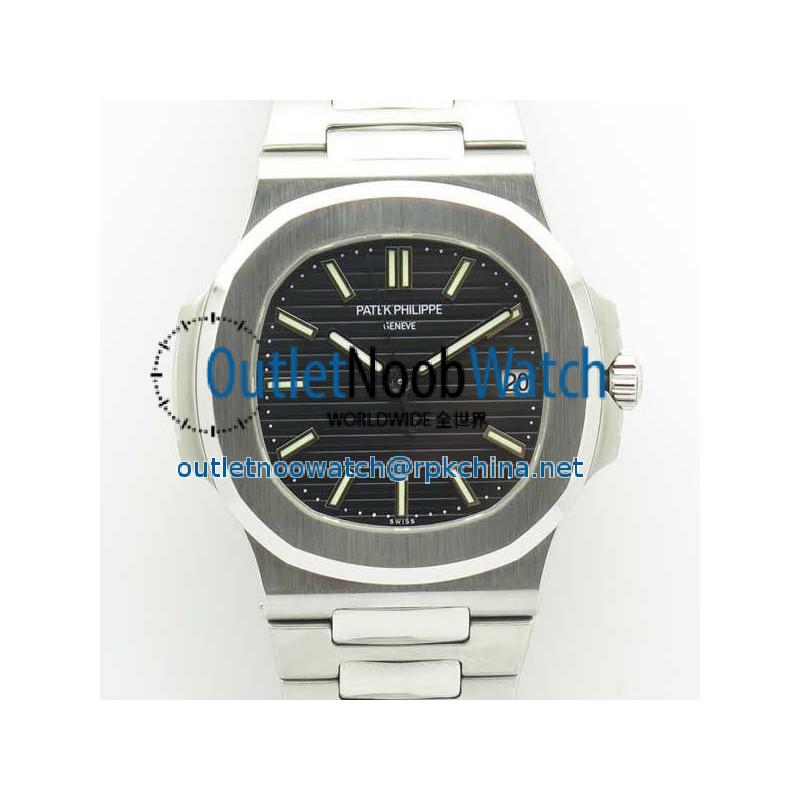 Replica Patek Philippe Nautilus 5711 MK V6 Stainless Steel Black Dial Swiss 324SC