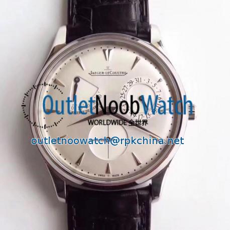 Replica Jaeger-LeCoultre Master Ultra Thin Reserve De Marche 1378420 SW Stainless Steel Silver Dial Swiss Caliber 938A/1