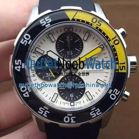 Replica IWC Aquatimer IW3767 Stainless Steel White Dial Swiss 7750