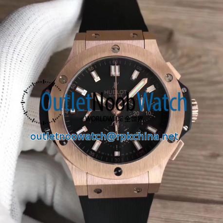 Replica Hublot Big Bang Gold 301.PX.1180.RX HBB V6 Rose Gold Black Dial Swiss HUB4100