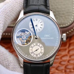 Replica IWC Portugieser Tourbillon Regulator IW544603 ZF Stainless Steel Anthracite Dial Swiss Tourbillon