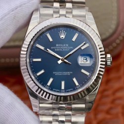 Replica Rolex Datejust II 41MM 126334 DJ Stainless Steel 904L Blue Dial Swiss 2824-2