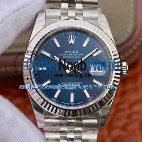 Replica Rolex Datejust II 41MM 126334 DJ Stainless Steel 904L Blue Dial Swiss 2824-2