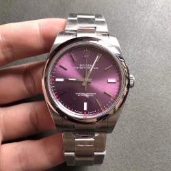 Replica Rolex Oyster Perpetual 39 114300 GM Stainless Steel 904L Red Dial Swiss 3132