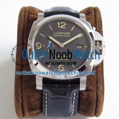 Replica Panerai Luminor Marina 1950 3 Days Automatic Acciaio PAM1312 44MM ZF Stainless Steel Black Dial Swiss P9010