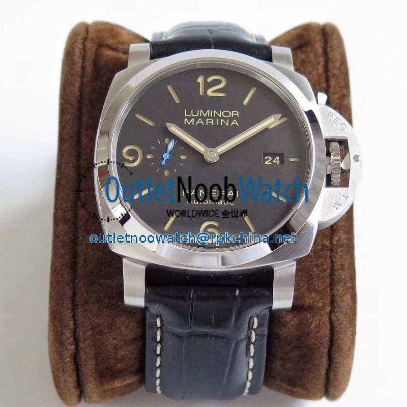 Replica Panerai Luminor Marina 1950 3 Days Automatic Acciaio PAM1312 44MM ZF Stainless Steel Black Dial Swiss P9010