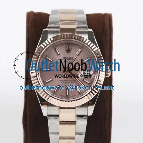 Replica Rolex Datejust 36MM 116231 GM Stainless Steel 904L & Rose Gold Rose Gold Dial Swiss 2824-2