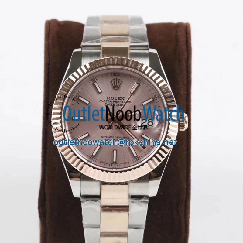 Replica Rolex Datejust 36MM 116231 GM Stainless Steel 904L & Rose Gold Rose Gold Dial Swiss 2824-2