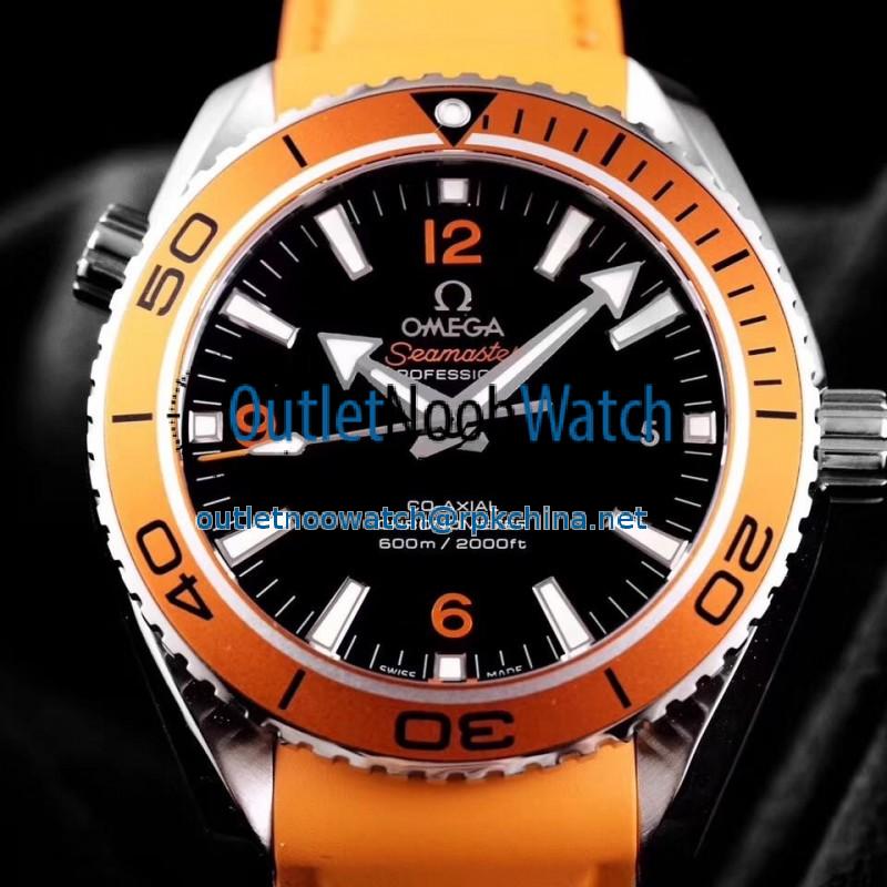 Replica Omega Seamaster Planet Ocean 600M 45.5MM 232.32.46.21.01.001 VS Stainless Steel Black Dial Swiss 8500