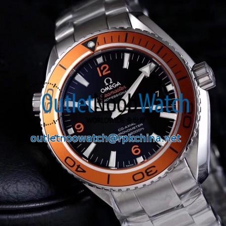 Replica Omega Seamaster Planet Ocean 600M 45.5MM 232.30.46.21.01.002 VS Stainless Steel Black Dial Swiss 8500