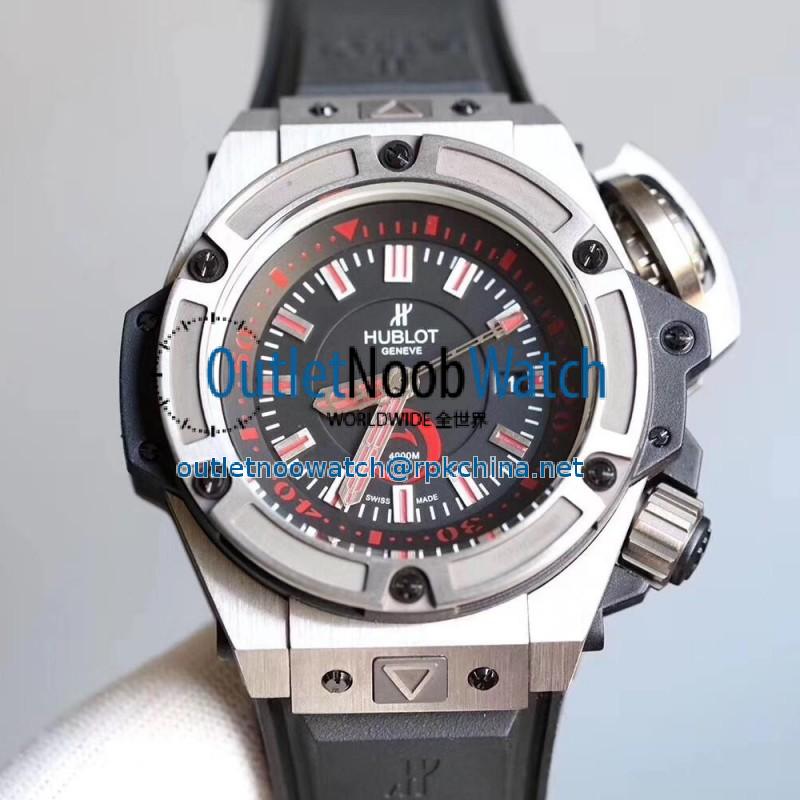 Replica Hublot Big Bang King Power Alinghi 4000 SF Titanium Black Dial Swiss HUB1401