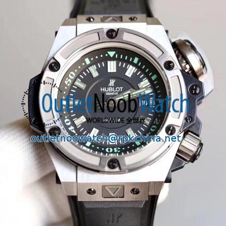 Replica Hublot Big Bang King Power Musee Oceanographique Monaco 731.NX.1190.RX SF Titanium Black Dial Swiss HUB1401