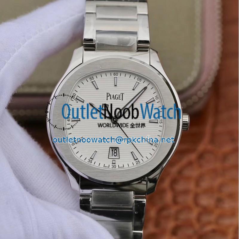 Replica Piaget Polo G0A41001 MKS Stainless Steel White Dial Swiss 1110P