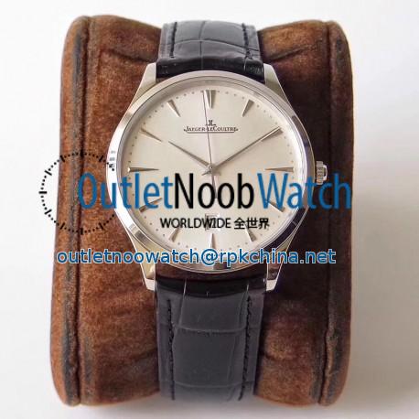 Replica Jaeger-LeCoultre Master Ultra Thin Date 1288420 ZF Stainless Steel Silver Dial Swiss JLC 899/1