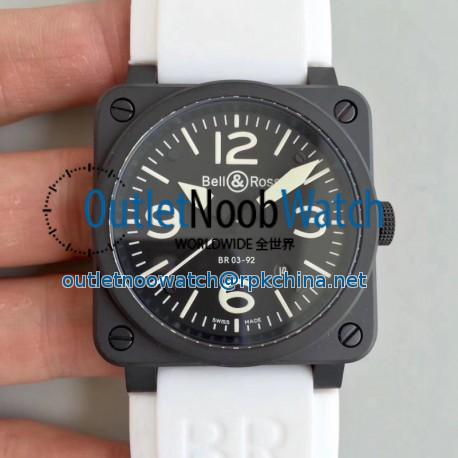 Replica Bell & Ross BR 03-92 PVD Noob PVD Black Dial M9015