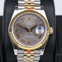 Replica Rolex Datejust 36MM 116233 GM Stainless Steel 904L & Yellow Gold Anthracite Dial Swiss 2824-2