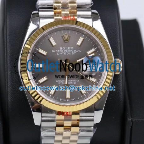 Replica Rolex Datejust 36MM 116233 GM Stainless Steel 904L & Yellow Gold Anthracite Dial Swiss 2824-2