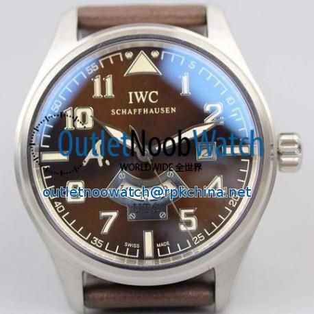 Replica IWC Pilot Antoine De Saint Expert IW326104 GMT 44MM Stainless Steel Black Dial Swiss IWC 30710