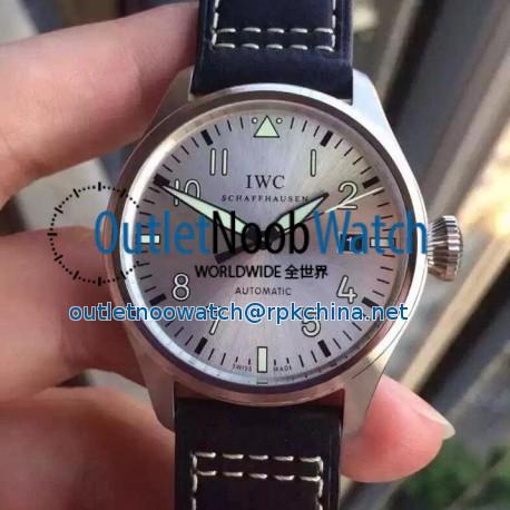 Replica IWC Pilot Mark XVI IW325519 Stainless Steel Silver Dial Swiss 2892