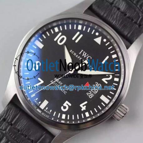 Replica IWC Pilot Mark XVII Fliegeruhr IW326501 Stainless Steel Black Dial Swiss 2892