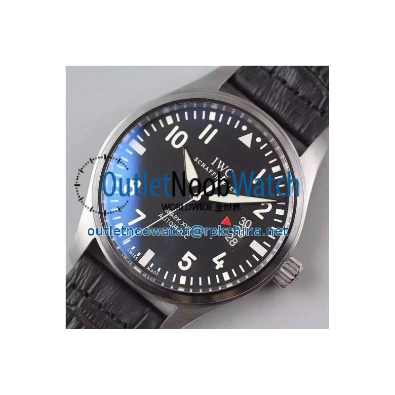 Replica IWC Pilot Mark XVII Fliegeruhr IW326501 Stainless Steel Black Dial Swiss 2892