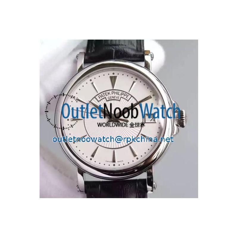 Replica Patek Philippe Calatrava 5153 Stainless Steel White Dial Swiss 324SC