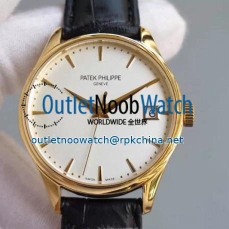 Replica Patek Philippe Calatrava 5227 Yellow Gold White Dial Swiss 324SC