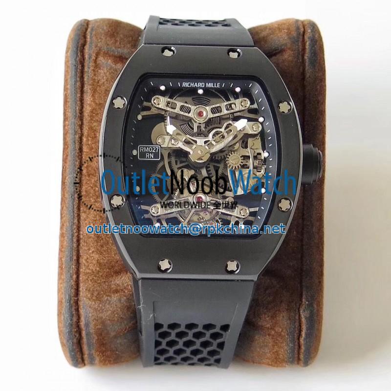 Replica Richard Mille RM27 Tourbillon Rafael Nadal Limited Edition EUR Ceramic Skeleton Dial Swiss Tourbillon