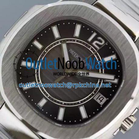 Replica Patek Philippe Nautilus 7011 Ladies Stainless Steel Black Dial Swiss Eta Quartz