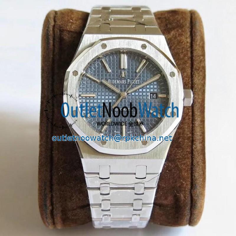 Replica Audemars Piguet Royal Oak 15400 JF V5 Stainless Steel Blue Dial Swiss 3120