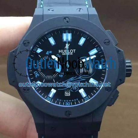 Replica Hublot Big Bang Maradona Black Ceramic Black Dial Swiss HUB4100