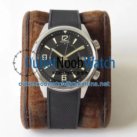 Replica Jaeger-LeCoultre Polaris Memovox 9038670 ZF Stainless Steel Black Dial M9015