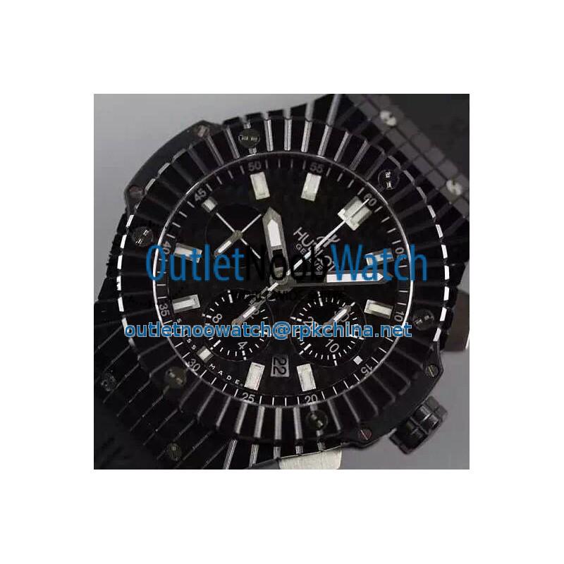 Replica Hublot Big Bang Caviar Black Ceramic Black Dial Swiss HUB4100