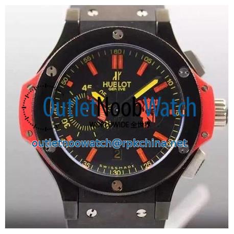 Replica Hublot Big Bang Red Devil Manchester PVD Black Dial Swiss HUB4100