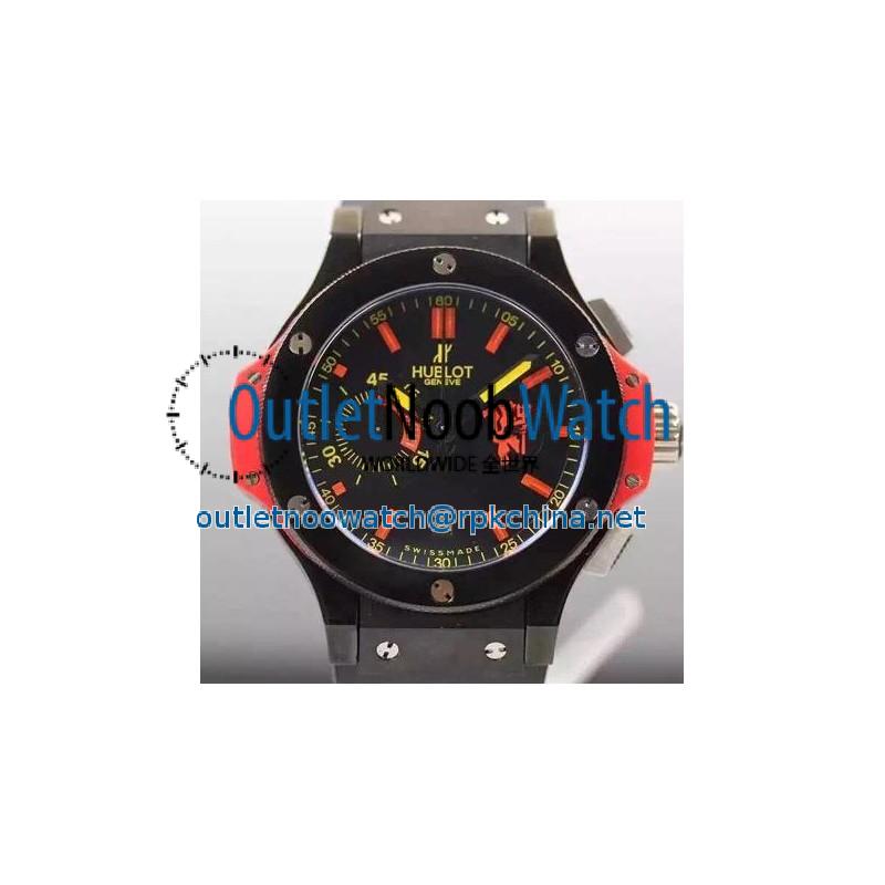 Replica Hublot Big Bang Red Devil Manchester PVD Black Dial Swiss HUB4100