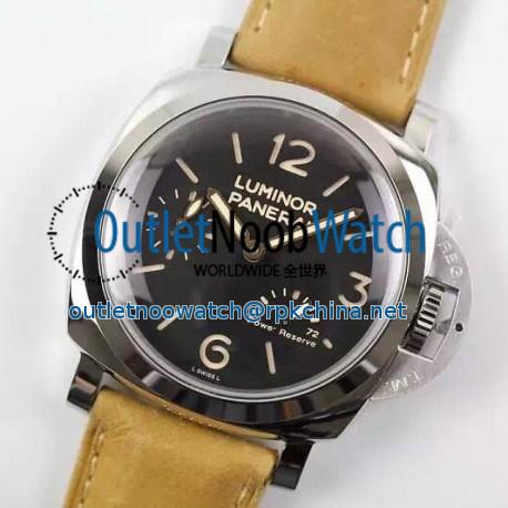 Replica Panerai Luminor 1950 3 Days PAM 423 Stainless Steel Black Dial Swiss P3002