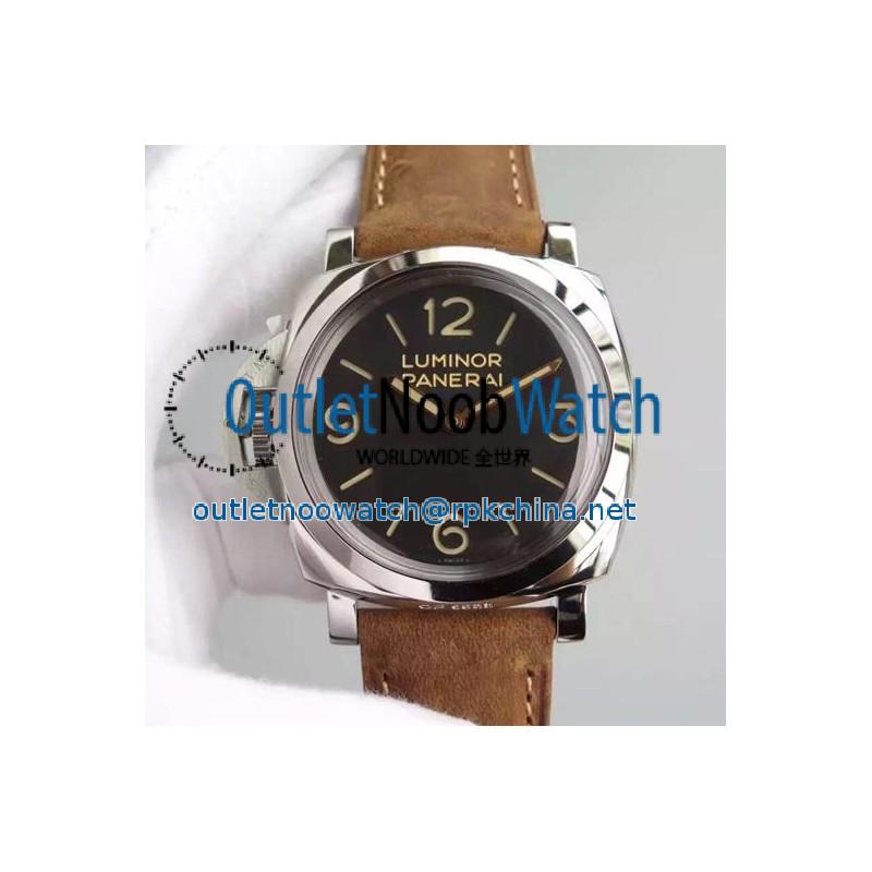 Replica Panerai Luminor 1950 PAM 557 Stainless Steel Black Dial Swiss P3000