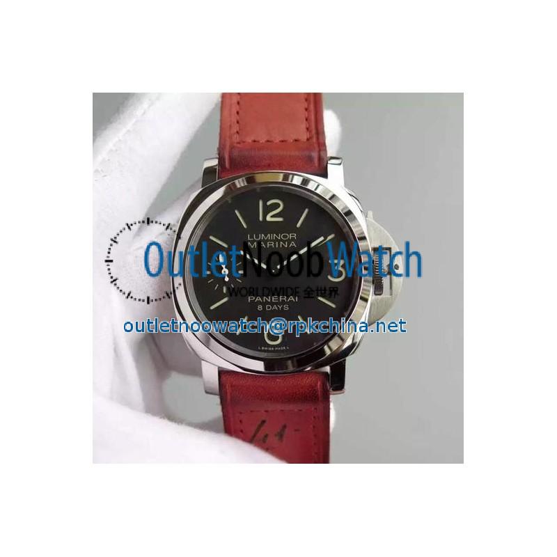 Replica Panerai Luminor Marina 8 Days PAM 510 Stainless Steel Black Dial Swiss P5000