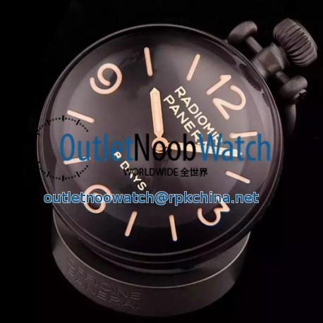 Replica Panerai Radiomir 8 Days PAM 581 Rose Gold Black Dial Swiss P5000