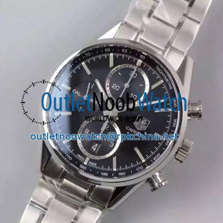 Replica Tag Heuer Carrera Calibre 1887 Stainless Steel Black Dial Swiss 1887